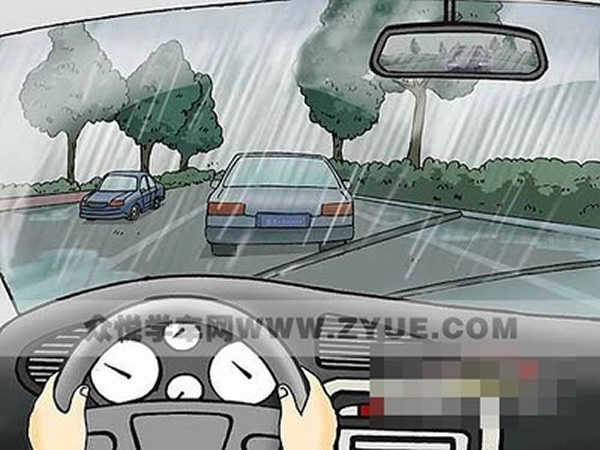 科目二、科目三遇到下雨天應該怎樣做？考試順利會通過