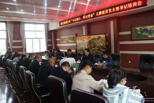 隴運(yùn)集團(tuán)公司召開“不忘初心、牢記使命”主題教育黨支部書記培訓(xùn)會(huì)
